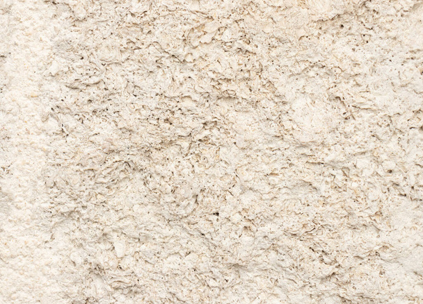 La texture du mur de pierre à craie naturelle. - Photo, image