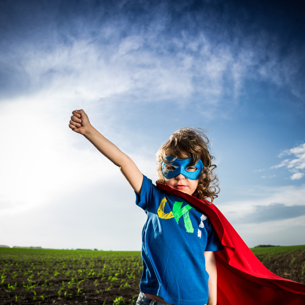 Superhero kid - Фото, изображение