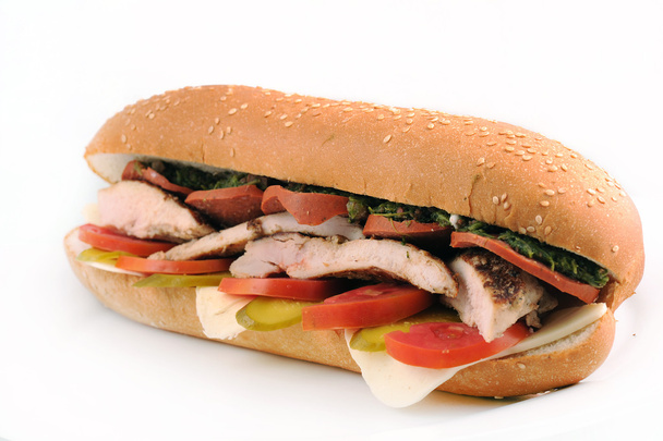 Chicken breast sandwich - Photo, Image
