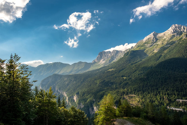 A beautiful summer day in the Julian Alps in Friuli Venezia-Giulia, Italy - Foto, Imagem
