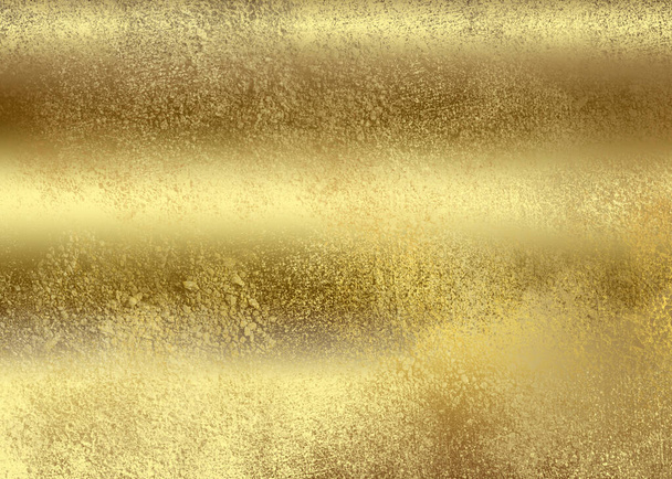 Goldene abstrakte dekorative Papiertextur Hintergrund für Kunstwerke - Illustration - Foto, Bild