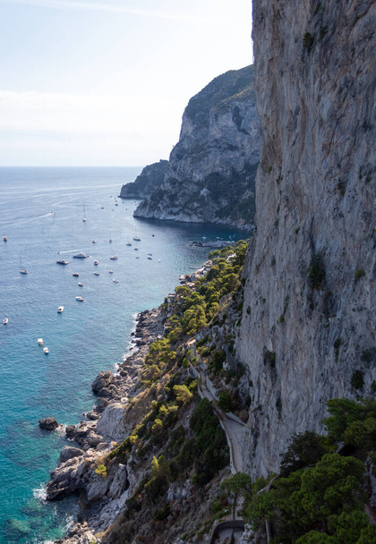 keresztül Krupp, a gyönyörű Capri sziget - Fotó, kép