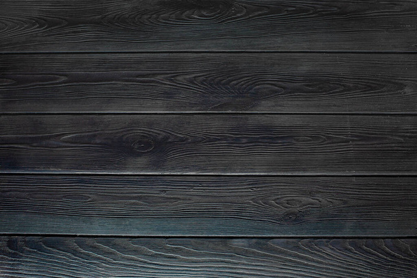 Holz dunkelbraun retro schäbigen Dielen Wand, Tisch oder Boden Textur Banner background.Wood Schreibtisch Foto-Mockup-Tapete Design für die Dekoration . - Foto, Bild
