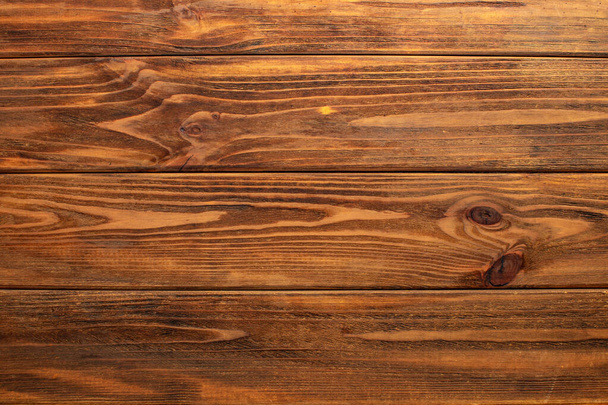 Paneles de madera marrón retro shabby pared, mesa o piso textura banner fondo. escritorio de madera foto maqueta de diseño de papel tapiz para la decoración . - Foto, imagen
