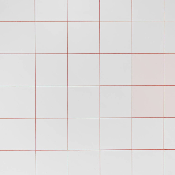 Pastelowe kwadratowe błyszczące płytki ścienne ze schludnymi szwami - Zdjęcie, obraz