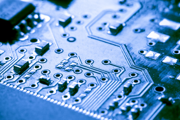 Electronic circuit board - Foto, Imagem