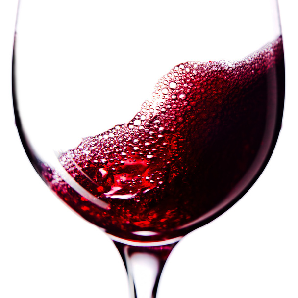  Piros bor fehér háttér - Fotó, kép