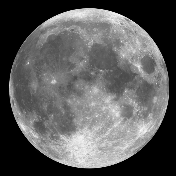 満月 - グレー - 写真・画像