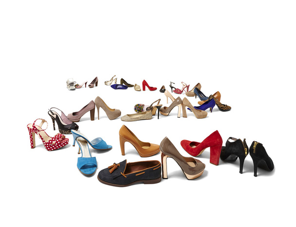 Huge selection of shoes - Photo, image