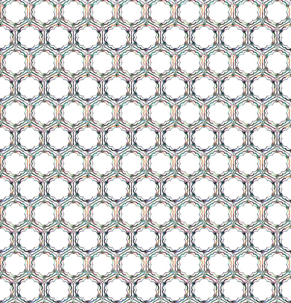 seamless pattern with geometric shapes vector illustration   - Vector, Image