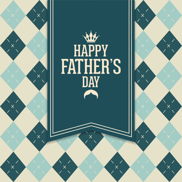 Happy Father's Day - Vetor, Imagem