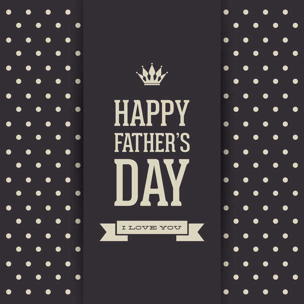 Happy Father's Day - Vektor, kép