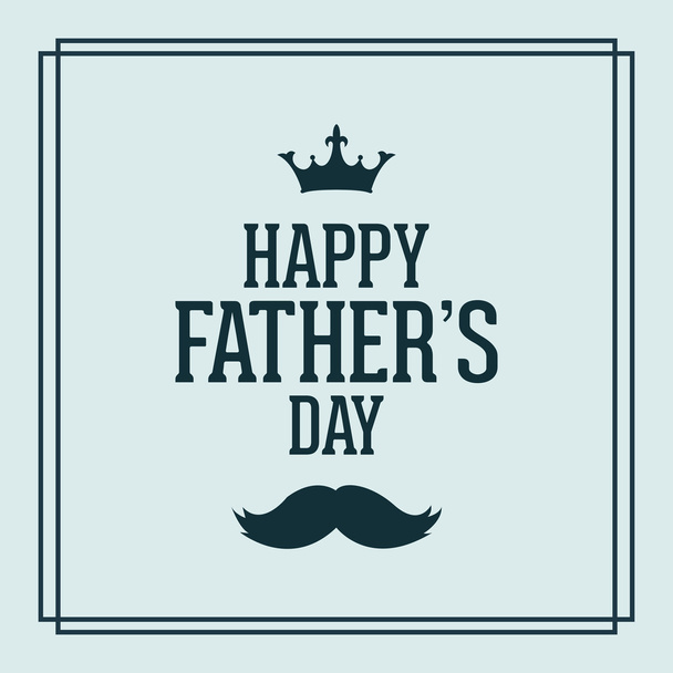 Happy Father's Day - Διάνυσμα, εικόνα