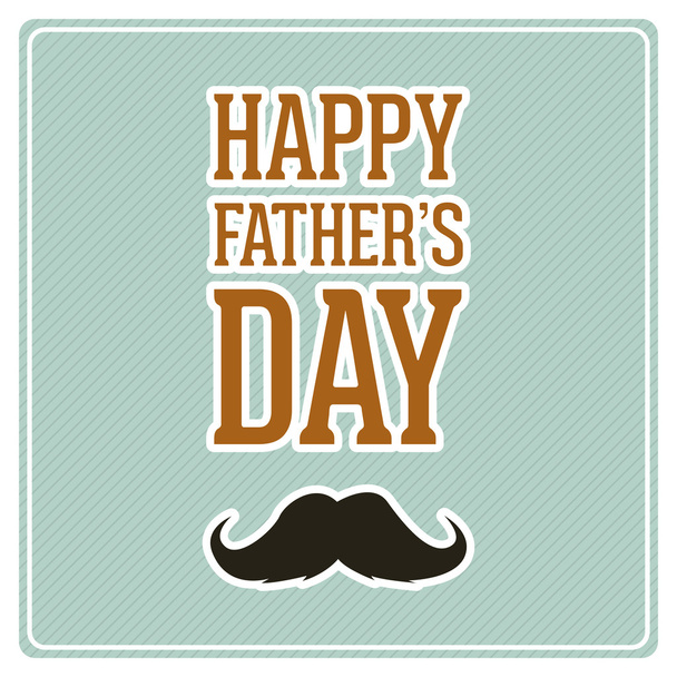 Happy Father's Day - Vector, imagen