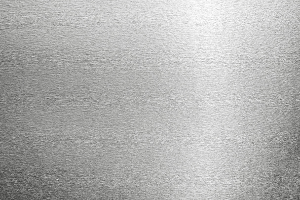 Stříbrné pozadí kovové textury obal fólie papír lesklý bílý šedý kov pozadí pro nástěnný papír dekorační prvek - Fotografie, Obrázek