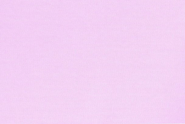Woven cotton linen fabrics textile textured background in light pastel purple violet pink color - Photo, Image