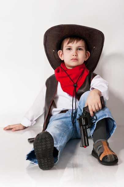 Little cowboy - Foto, imagen