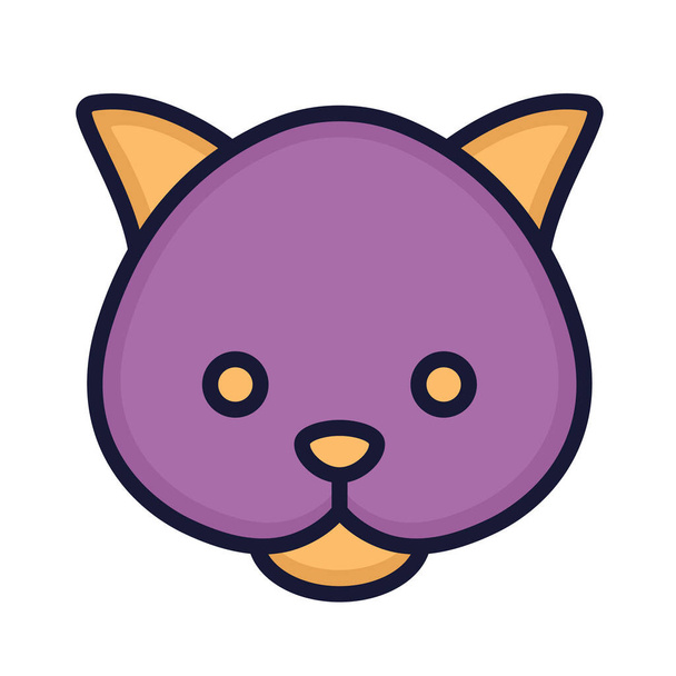 Wombat Icono de vector aislado que se puede modificar o editar fácilmente - Vector, Imagen