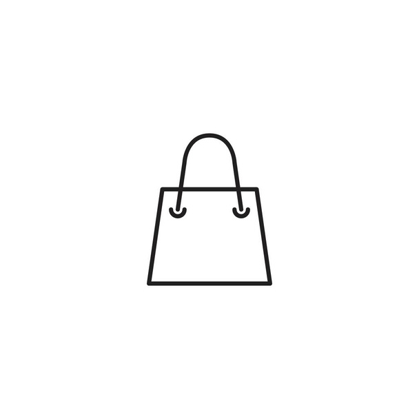 Vektor ikony nákupní tašky - Vektor, obrázek