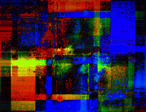 Egy elvont, dinamikus kép a szivárvány színeiről, a vörös és a narancs látványos kombinációjával. kék, cián, zöld, sárga, lila és fekete. Színes pozitív háttér a művészeti projektek és munkák. - Fotó, kép