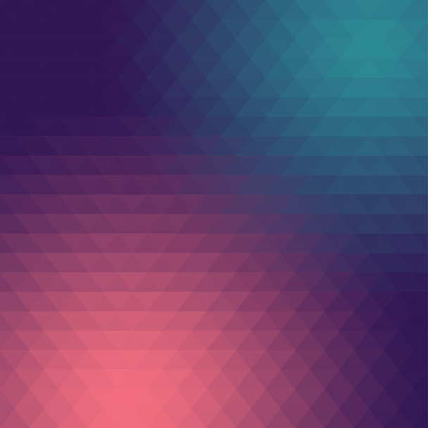 Abstract triangle mosaic gradient background - Vector, Image