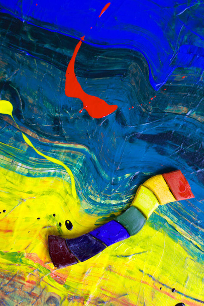 Kaunis värikäs sekoitettu abstrakti nestemaalaus. Akryyli elinvoimainen värit maali trendikäs taustakuva tekniikka. Aalto virtaus pyörre neste marmori Art rakenne. Sisustus Nykytaiteen tausta. Sisustus kankaalle Art Maalaus seinän suunnittelu - Valokuva, kuva