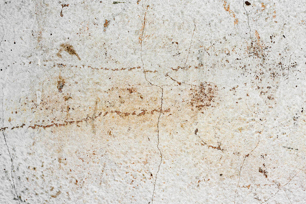 Texture, wall, concrete, it can be used as a background. Wall fragment with scratches and cracks - Foto, imagen
