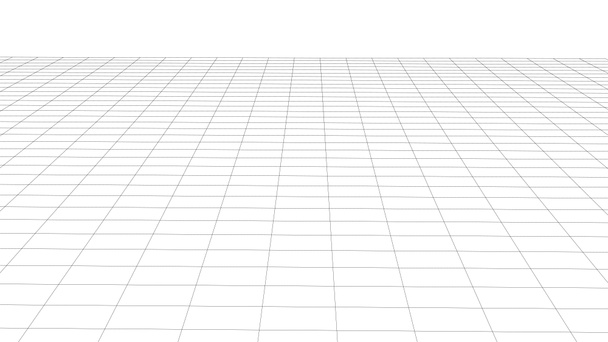 Detallado paisaje de marco de alambre. Rejilla abstracta. Marco 3D. - Foto, imagen