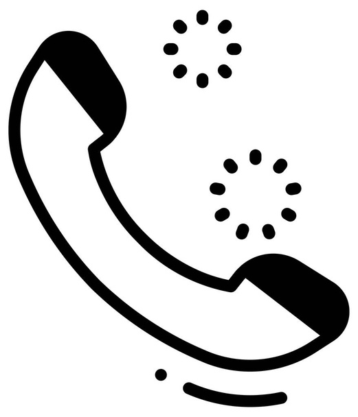 phone call vector icon - Vector, Image