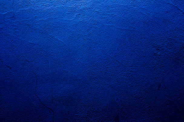 青の抽象的な壁の背景と異なる色合いのブルーのテクスチャ - 写真・画像