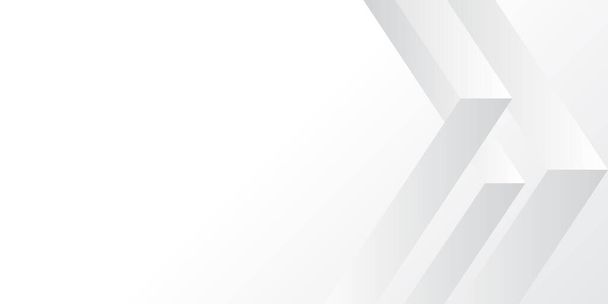 Bianco grigio astratto sfondo geometria lucentezza e vettore elemento strato per la progettazione di presentazione. Vestito per affari, azienda, istituzione, festa, festivo, seminario e colloqui - Vettoriali, immagini