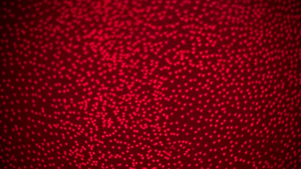 Bokeh światło abstrakcyjne serce czerwone tło, St. Walentynki koncepcja dzień - Materiał filmowy, wideo
