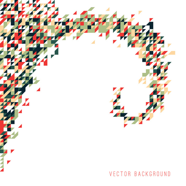 Fondo de píxeles abstracto
 - Vector, Imagen