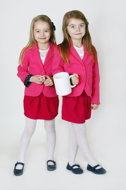 6 years old sisters - Foto, Imagem