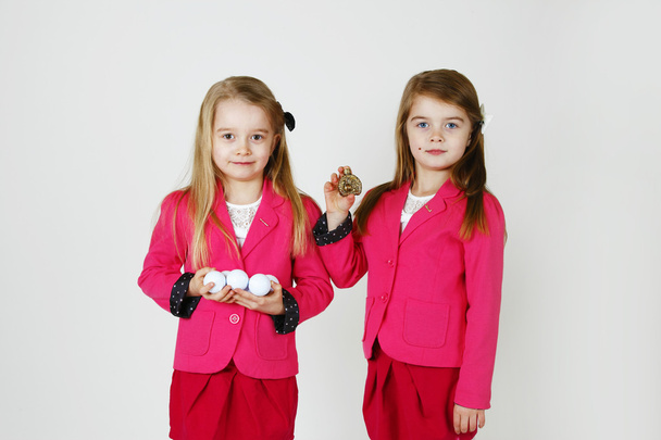 6 years old sisters - Foto, Imagen
