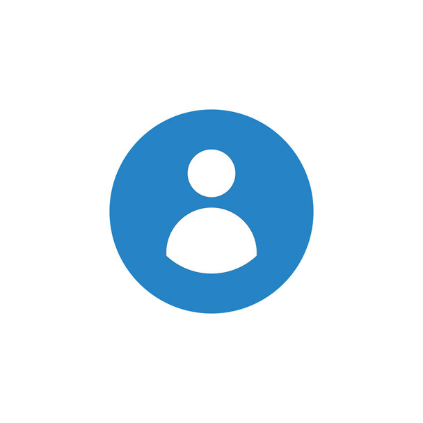 Default Avatar Profile Icon Vector in Flat Style. Social Media User Symbol Illustration - Vector, Image