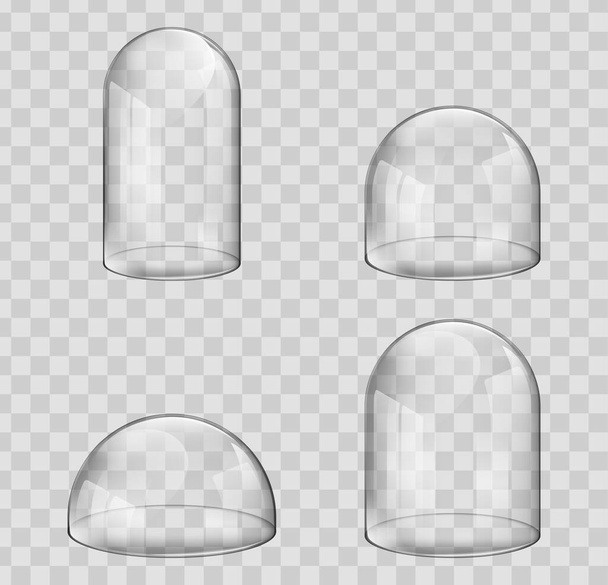 Glass domes vector - Vector, Image