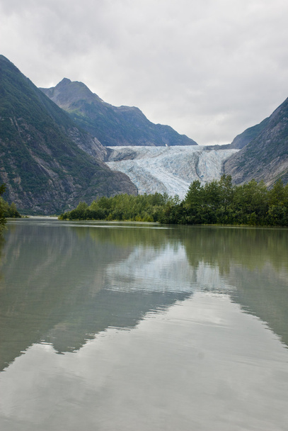 Alaska - davidson lodowiec - piękny krajobraz - Zdjęcie, obraz