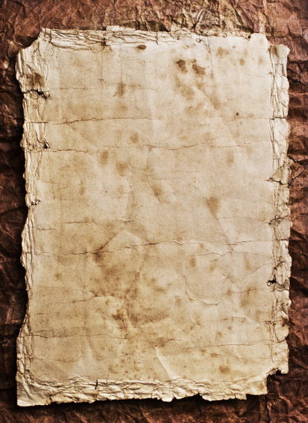 Old paper sheet - Foto, afbeelding