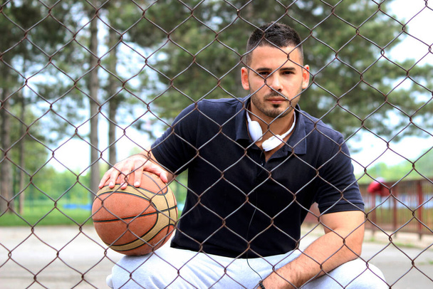 young man basketball player - Photo, Image