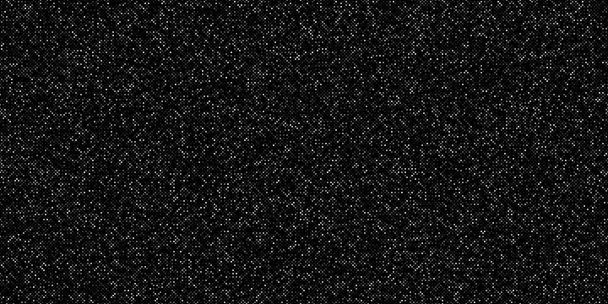 Fundo de grade geométrica escura Textura de ruído abstrata moderna - Vetor, Imagem