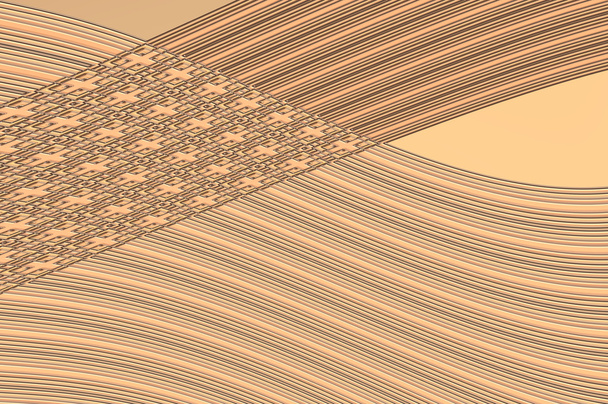 geometrie grace - in beige. abstracte backgroung. - Foto, afbeelding