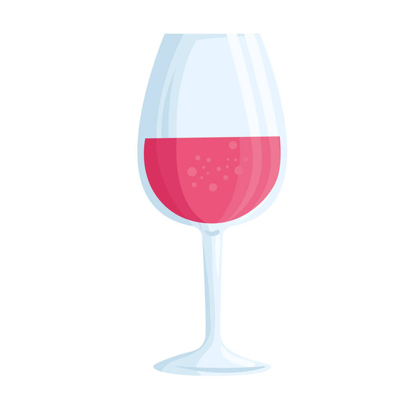 векторный дизайн кубка вина - Вектор,изображение