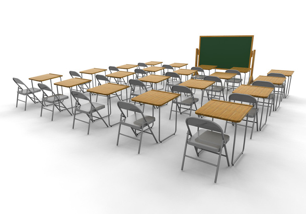 Empty classroom - Photo, Image