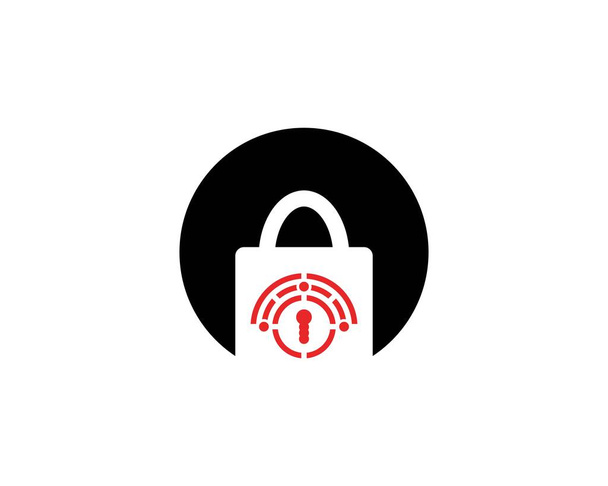 Modello di scudo vettoriale di progettazione logo guardia di sicurezza - Vettoriali, immagini