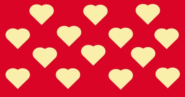 láska srdce valentine pozadí animace - Záběry, video