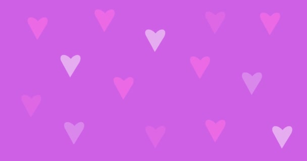 love heart valentine background animation - Footage, Video