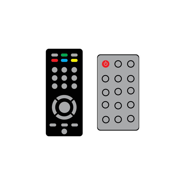 tv télécommande vectoriel conception ilustration icône logo modèle - Vecteur, image