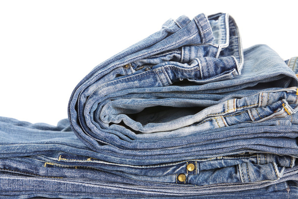 голубые джинсы - Фото, изображение