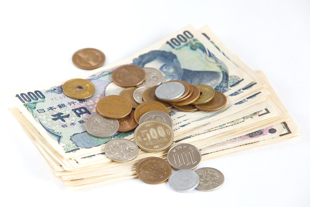 Billets en yen japonais. Monnaie du Japon
 - Photo, image